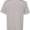 Mélange Sport Shirt Mid Grey Melange Back side