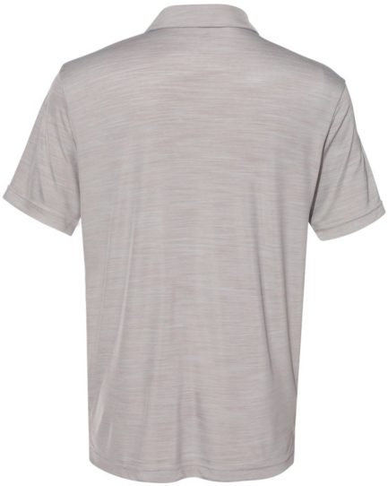 Mélange Sport Shirt Mid Grey Melange Back side