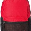 25L Laser-Cut Backpack Red/Black Front side