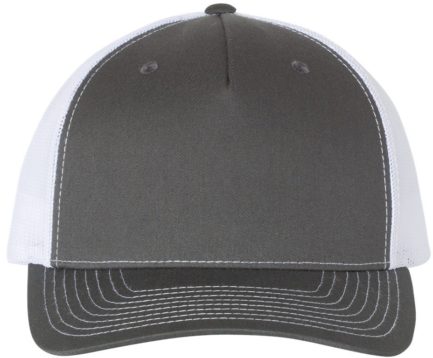 Trucker Cap Charcoal/White Front side
