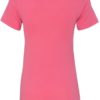 Women's Ideal Crew - 1510 Hot Pink Back side