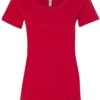 Women's Ideal Crew - 1510 Red Front side