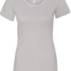Women's Ideal Crew - 1510 Silver Front side