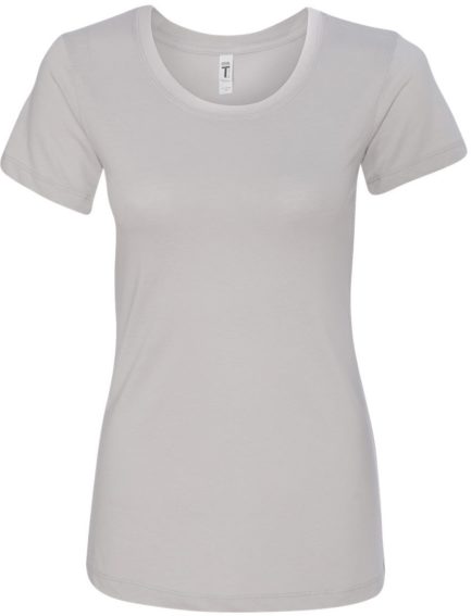 Women's Ideal Crew - 1510 Silver Front side