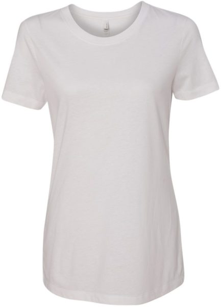Women's Ideal Crew - 1510 White Front side