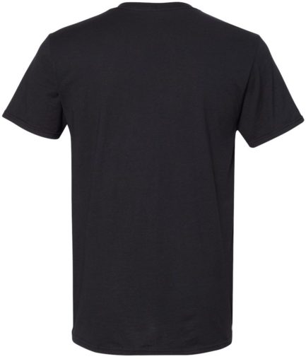 Premium Blend Ringspun Crewneck T-Shirt Black Ink Back side