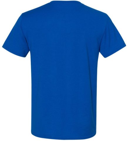 Premium Blend Ringspun Crewneck T-Shirt Royal Back side