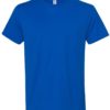 Premium Blend Ringspun Crewneck T-Shirt Royal Front side