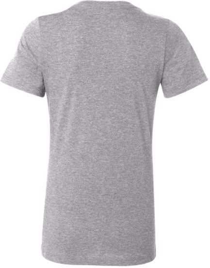 Women’s Relaxed Fit Heather CVC Tee Athletic Heather Back side