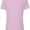 Women’s Relaxed Fit Heather CVC Tee Heather Prism Lilac Back side