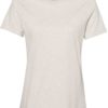 Women’s Relaxed Fit Heather CVC Tee Heather Prism Natural Front side