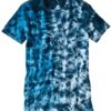 LaMer Over-Dyed Crinkle Tie Dye T-Shirt Mediterranean Front side