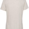 Women’s Relaxed Fit Triblend Tee Oatmeal Triblend Back side