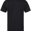 Softstyle CVC T-Shirt Pitch Black Back side
