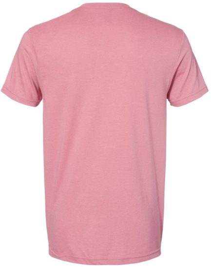 Softstyle CVC T-Shirt Plumrose Back side