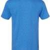 Softstyle CVC T-Shirt Royal Mist Back side