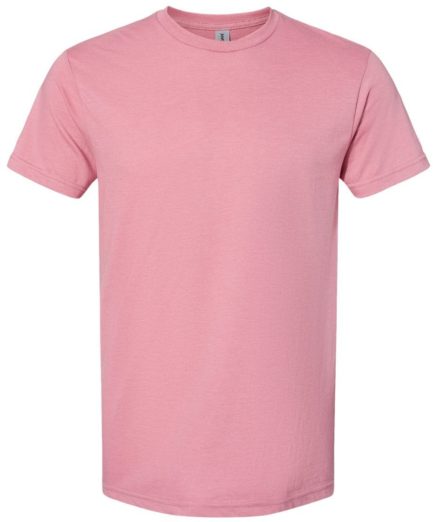 Softstyle CVC T-Shirt Plumrose Front side