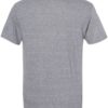 Snow Heather Jersey Crew T-Shirt Charcoal Back side