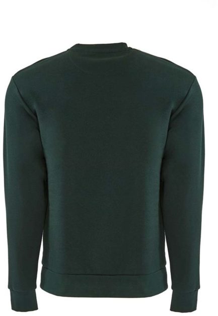 Unisex Crew with Pocket - 9001 Forest Green Back side